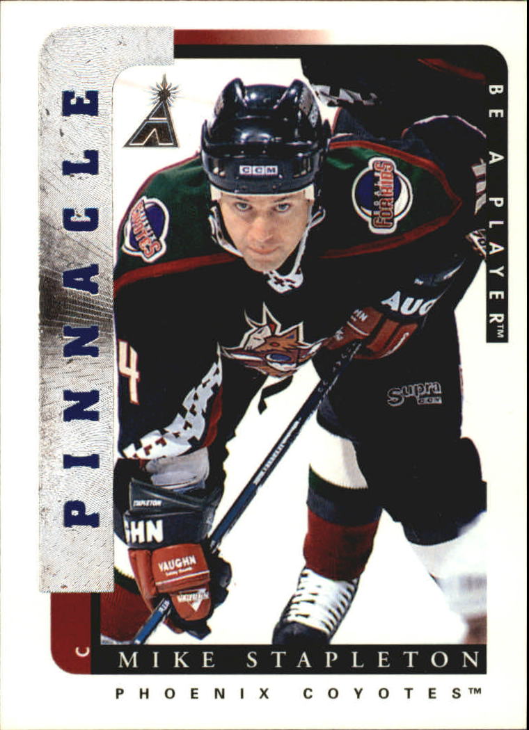 1996-97 Be A Player #92 Mike Stapleton