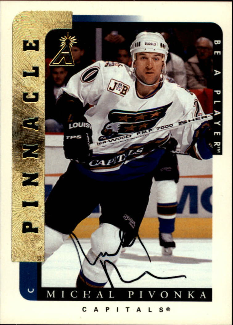 1996-97 Be A Player Autographs #13 Michal Pivonka