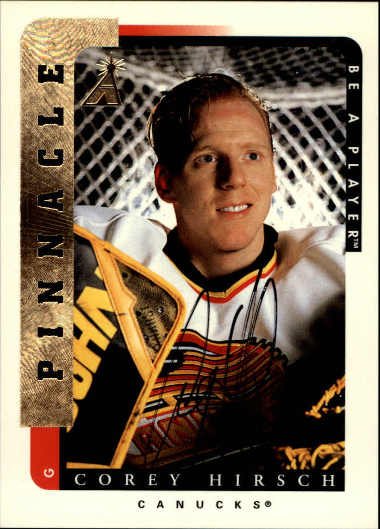 1996-97 Be A Player Autographs #51 Corey Hirsch