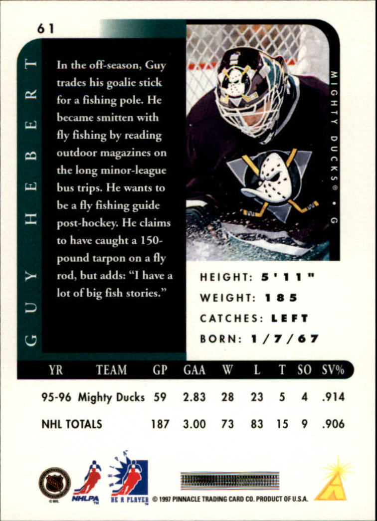 B3723- 1996-97 Be A Player Autographs Hk #s 1-220 -You Pick- 15+ FREE US SHIP