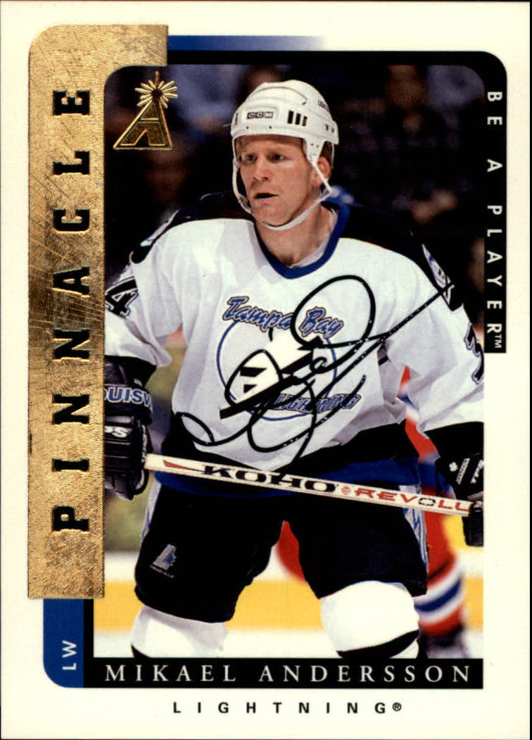 1996-97 Be A Player Autographs #65 Mikael Andersson