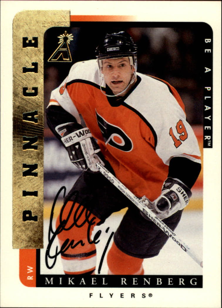 1996-97 Be A Player Autographs #91 Mikael Renberg