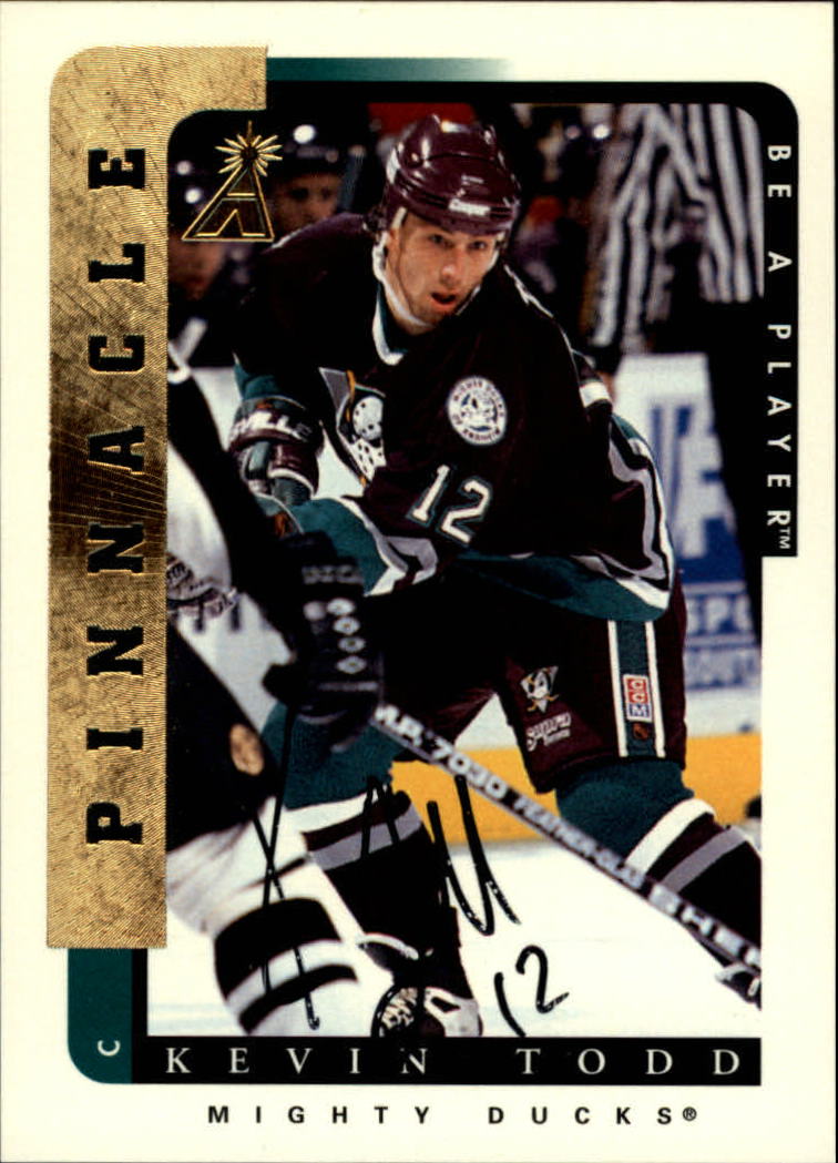 1996-97 Be A Player Autographs #101 Kevin Todd