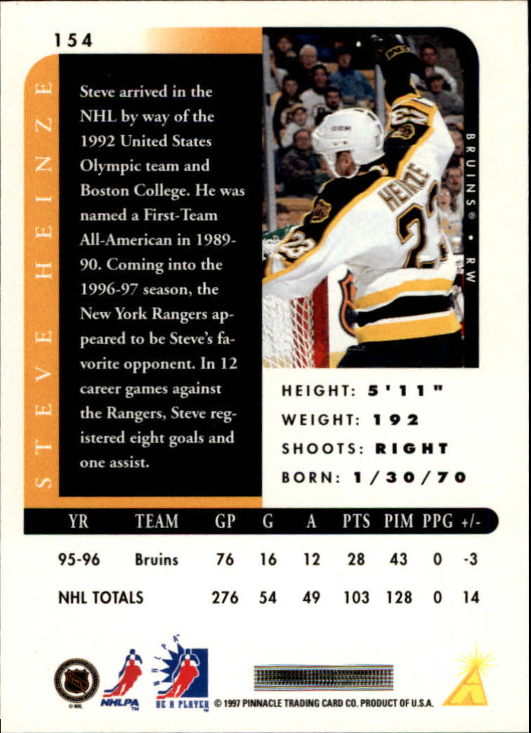 B3723- 1996-97 Be A Player Autographs Hk #s 1-220 -You Pick- 15+ FREE US SHIP