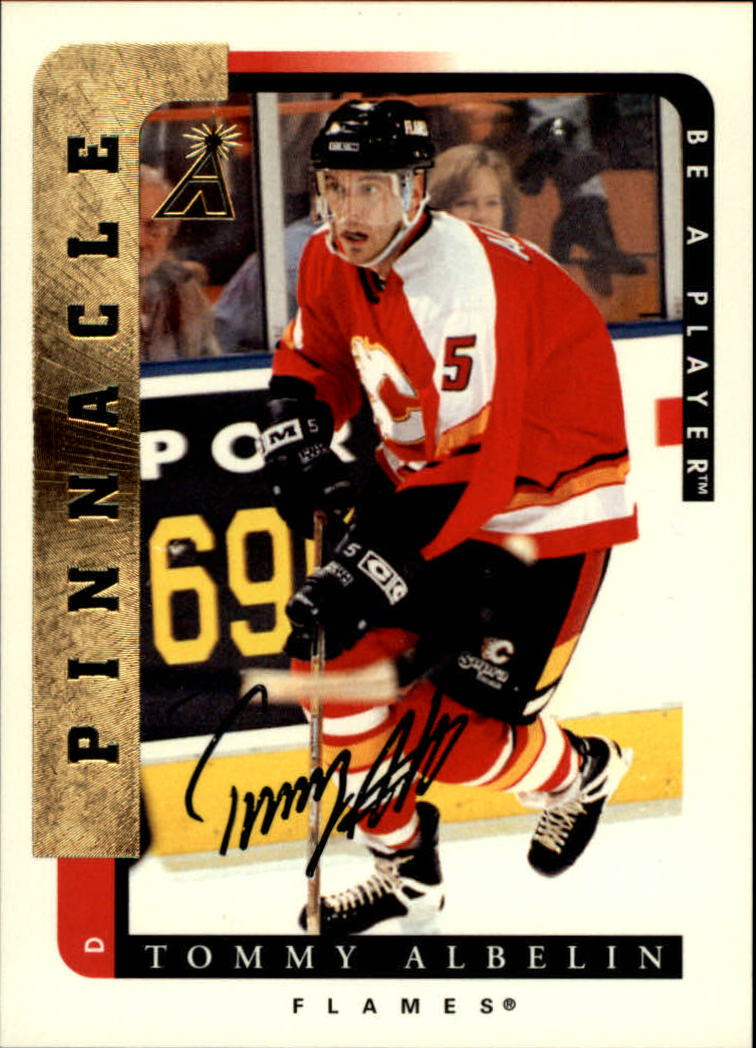 1996-97 Be A Player Autographs #161 Tommy Albelin