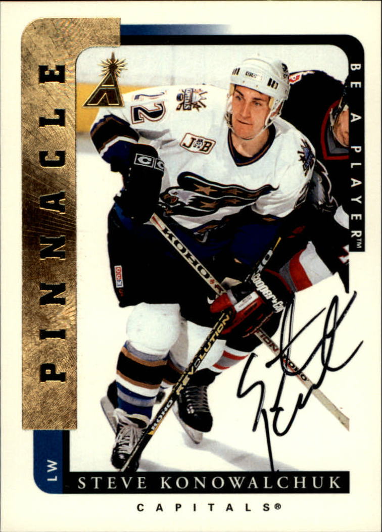 1996-97 Be A Player Autographs #173 Steve Konowalchuk