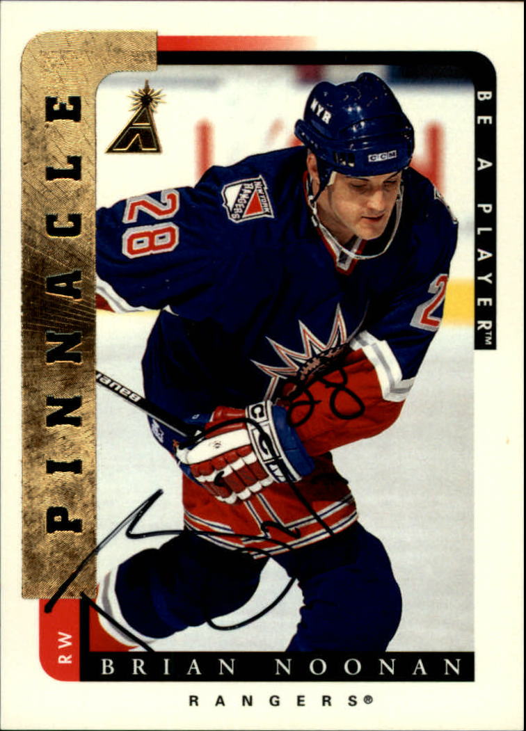 1996-97 Be A Player Autographs #201 Brian Noonan