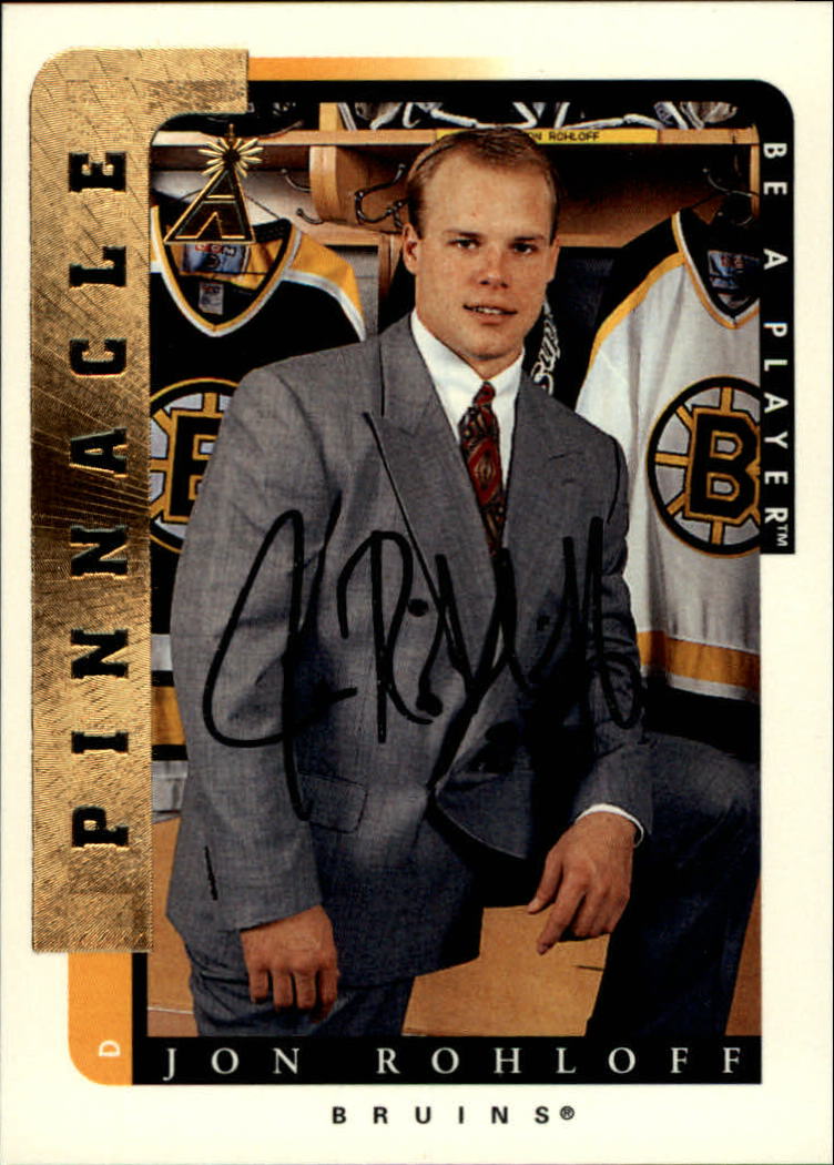 1996-97 Be A Player Autographs #207 Jon Rohloff