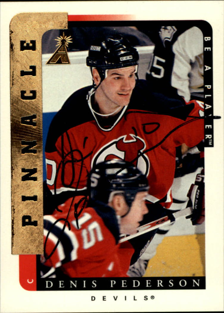 1996-97 Be A Player Autographs #217 Denis Pederson