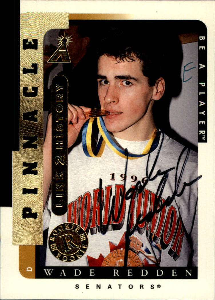 1996-97 Be A Player Link to History Autographs #9A Wade Redden