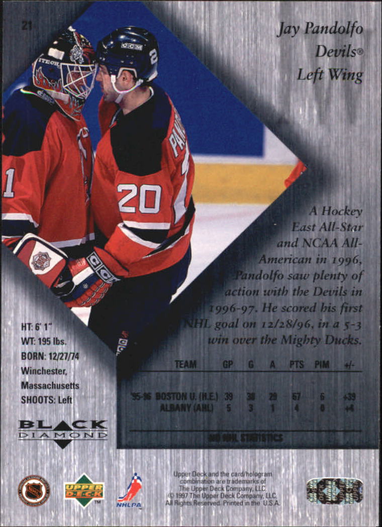 A5228- 1996-97 Black Diamond Hk #s 1-90 +Rookies -You Pick- 15+ FREE US SHIP - Bild 43 von 223