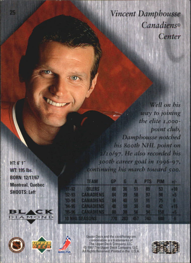 A5228- 1996-97 Black Diamond Hk #s 1-90 +Rookies -You Pick- 15+ FREE US SHIP - Bild 51 von 223