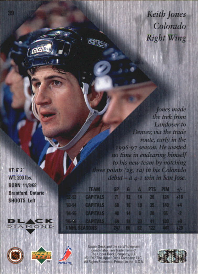 A5228- 1996-97 Black Diamond Hk #s 1-90 +Rookies -You Pick- 15+ FREE US SHIP - Bild 79 von 223