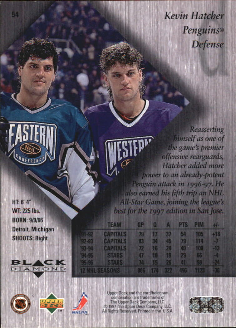 A5228- 1996-97 Black Diamond Hk #s 1-90 +Rookies -You Pick- 15+ FREE US SHIP - Bild 109 von 223