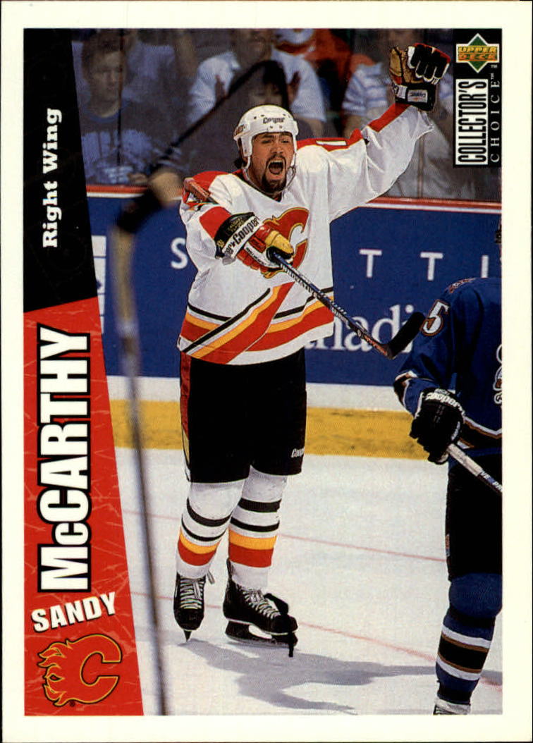 1996-97 Collector's Choice #43 Sandy McCarthy