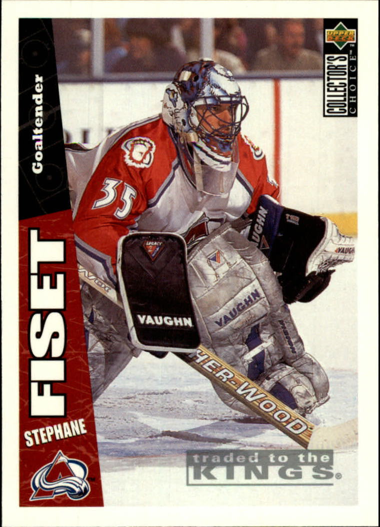 1996-97 Collector's Choice #59 Stephane Fiset