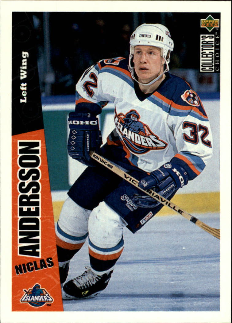 1996-97 Collector's Choice #165 Niclas Andersson