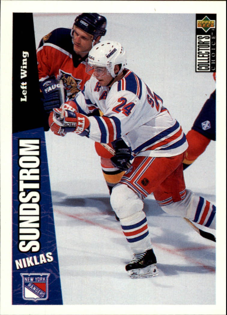 1996-97 Collector's Choice #168 Niklas Sundstrom