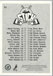 1996-97 Collector's Choice Stick'Ums #S9 Eric Lindros
