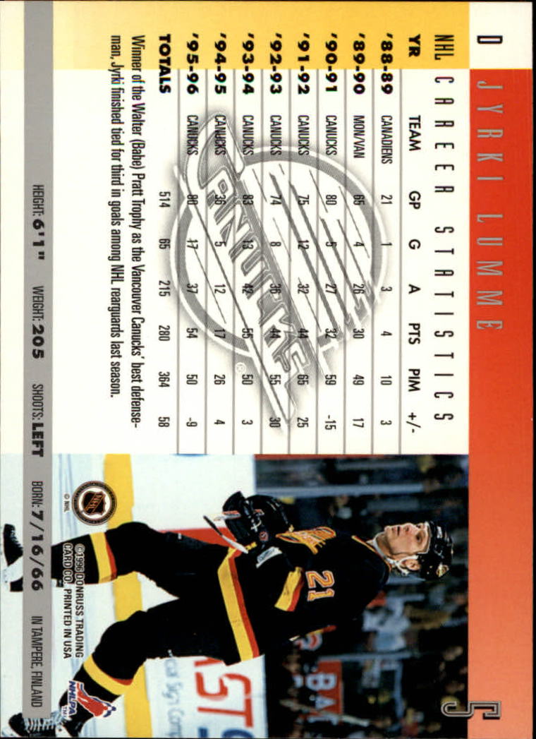 A5561- 1996-97 Donruss Hockey Cards 1-240 +Rookies -You Pick- 15+ FREE US SHIP - Picture 7 of 437