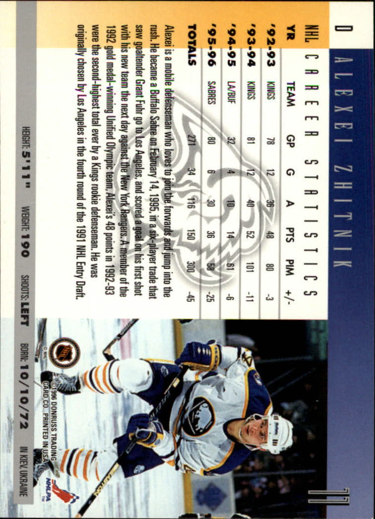 A5561- 1996-97 Donruss Hockey Cards 1-240 +Rookies -You Pick- 15+ FREE US SHIP - Picture 17 of 437