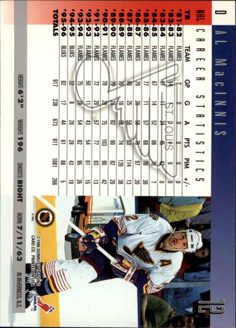 A5561- 1996-97 Donruss Hockey Cards 1-240 +Rookies -You Pick- 15+ FREE US SHIP - Picture 19 of 437