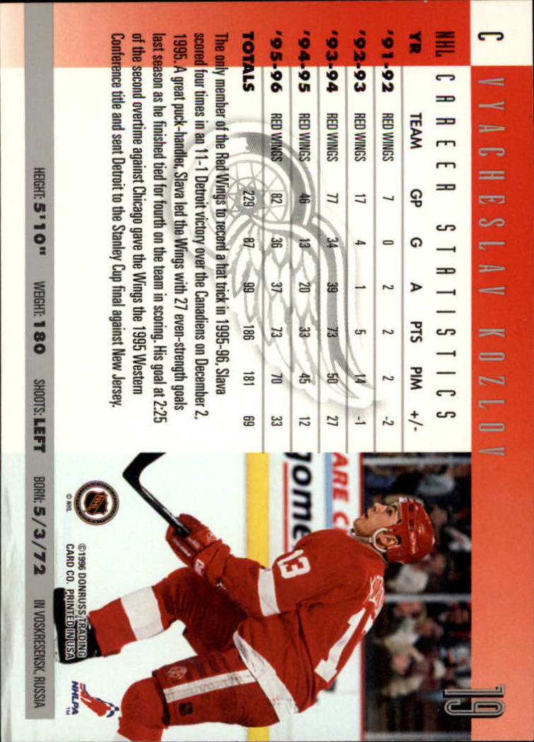 A5561- 1996-97 Donruss Hockey Cards 1-240 +Rookies -You Pick- 15+ FREE US SHIP - Picture 33 of 437