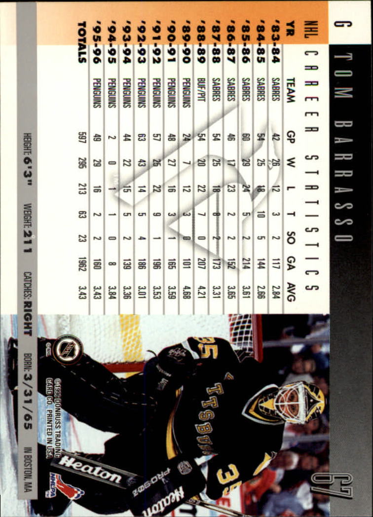 A5561- 1996-97 Donruss Hockey Cards 1-240 +Rookies -You Pick- 15+ FREE US SHIP - Picture 113 of 437