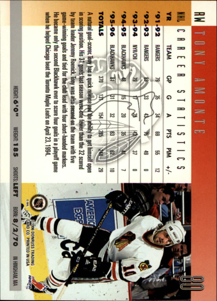 A5561- 1996-97 Donruss Hockey Cards 1-240 +Rookies -You Pick- 15+ FREE US SHIP - Picture 135 of 437