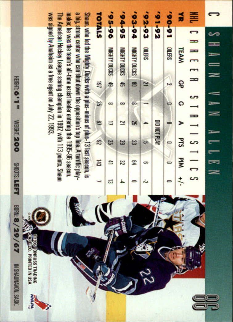A5561- 1996-97 Donruss Hockey Cards 1-240 +Rookies -You Pick- 15+ FREE US SHIP - Picture 145 of 437