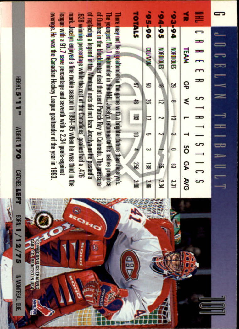 A5561- 1996-97 Donruss Hockey Cards 1-240 +Rookies -You Pick- 15+ FREE US SHIP - Picture 171 of 437