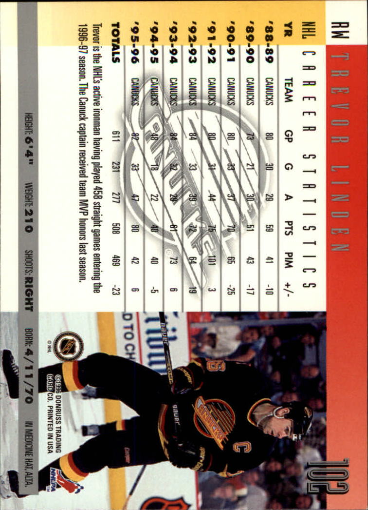 A5561- 1996-97 Donruss Hockey Cards 1-240 +Rookies -You Pick- 15+ FREE US SHIP - Picture 173 of 437