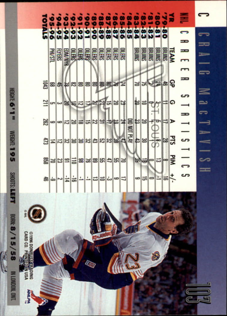 A5561- 1996-97 Donruss Hockey Cards 1-240 +Rookies -You Pick- 15+ FREE US SHIP - Picture 175 of 437