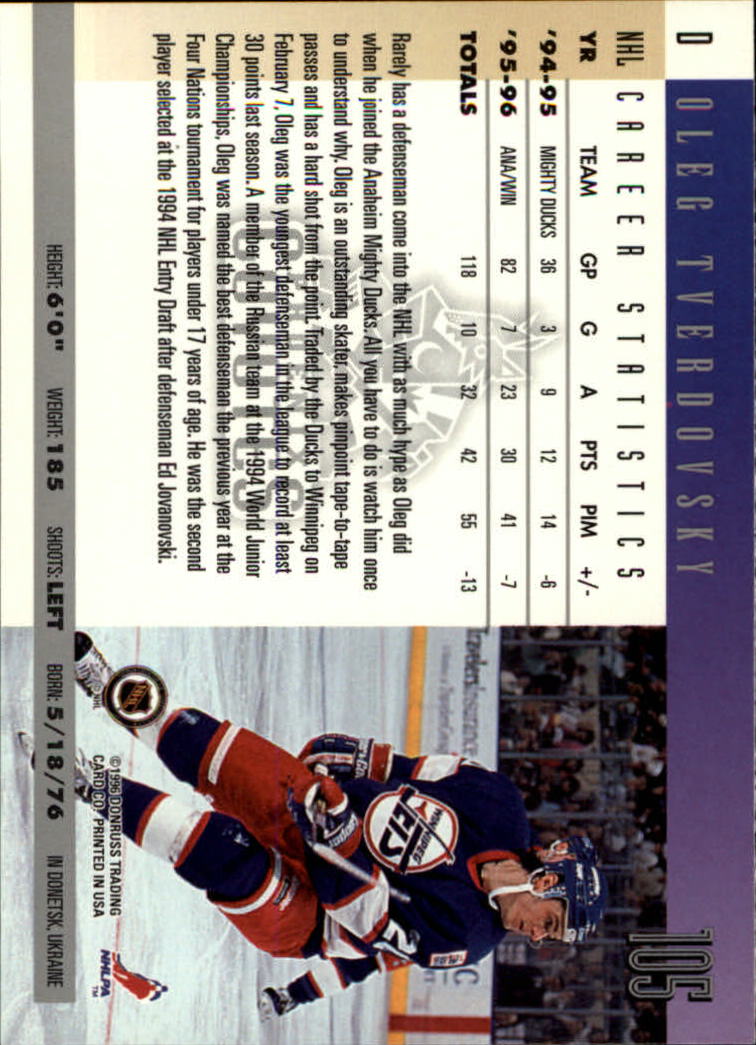 A5561- 1996-97 Donruss Hockey Cards 1-240 +Rookies -You Pick- 15+ FREE US SHIP - Picture 179 of 437