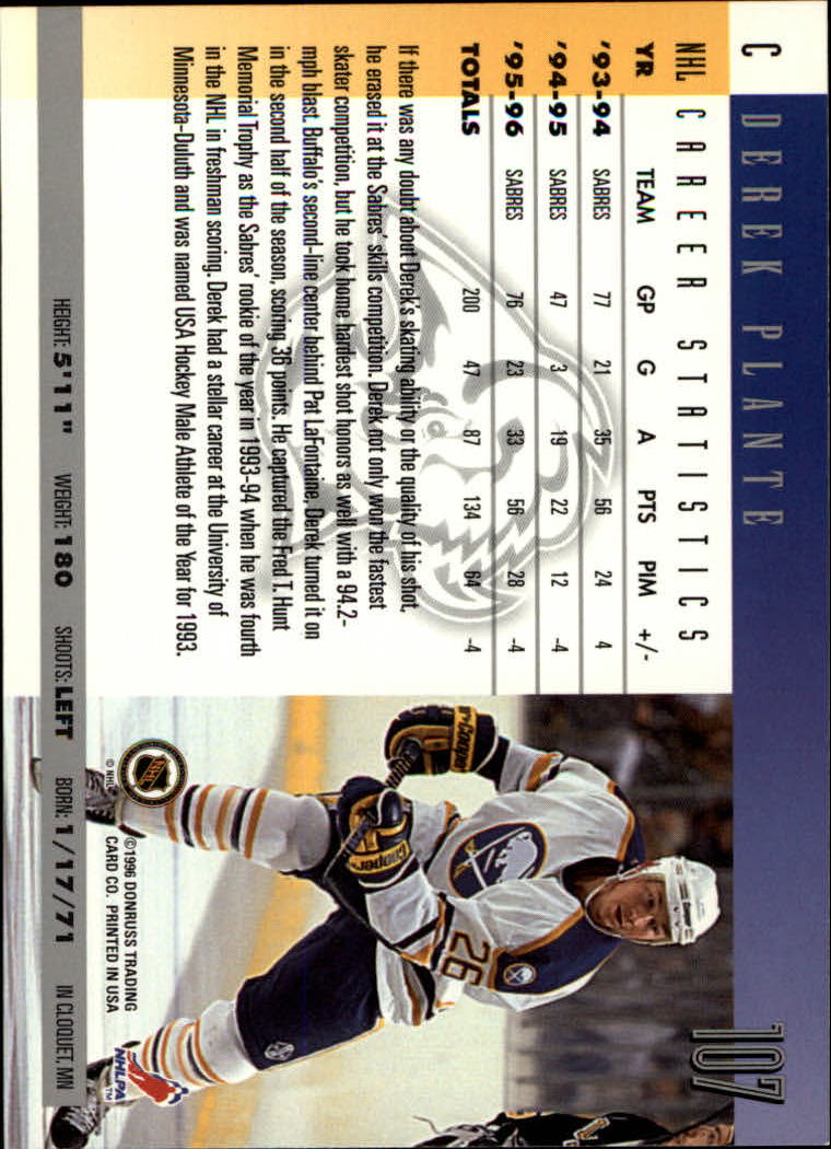 A5561- 1996-97 Donruss Hockey Cards 1-240 +Rookies -You Pick- 15+ FREE US SHIP - Picture 183 of 437
