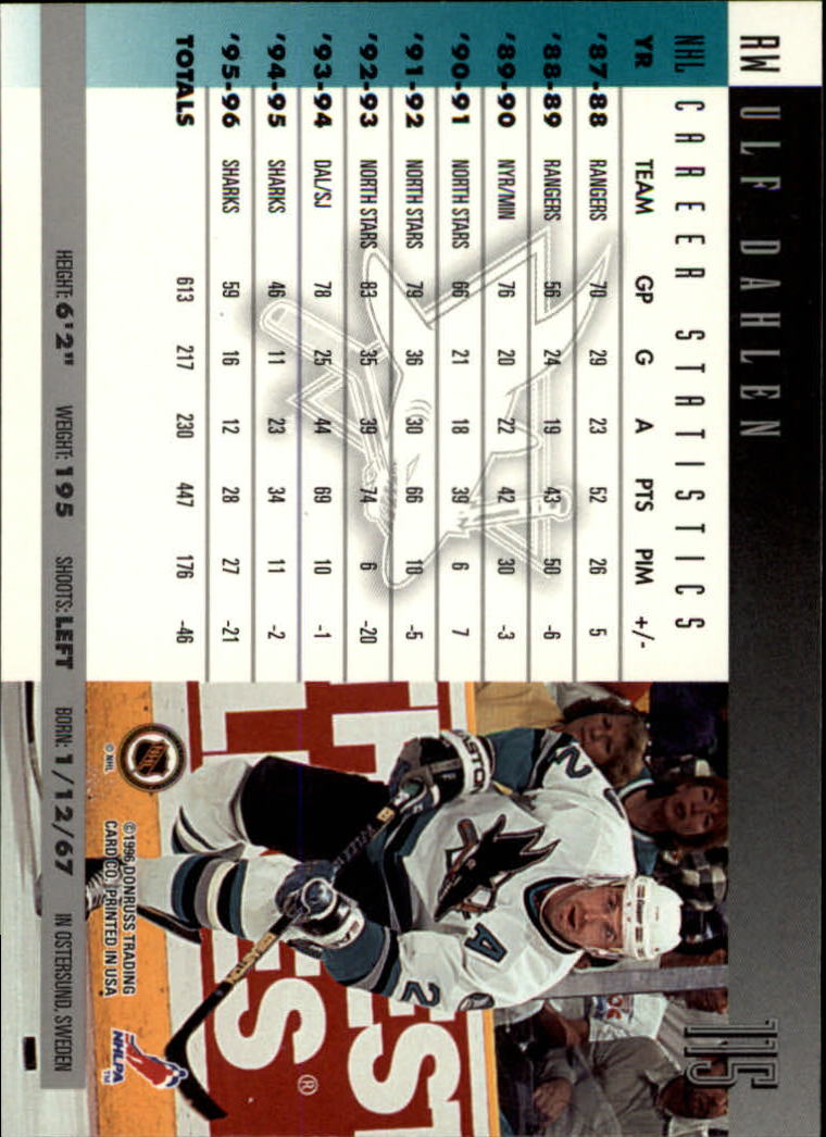 A5561- 1996-97 Donruss Hockey Cards 1-240 +Rookies -You Pick- 15+ FREE US SHIP - Picture 195 of 437