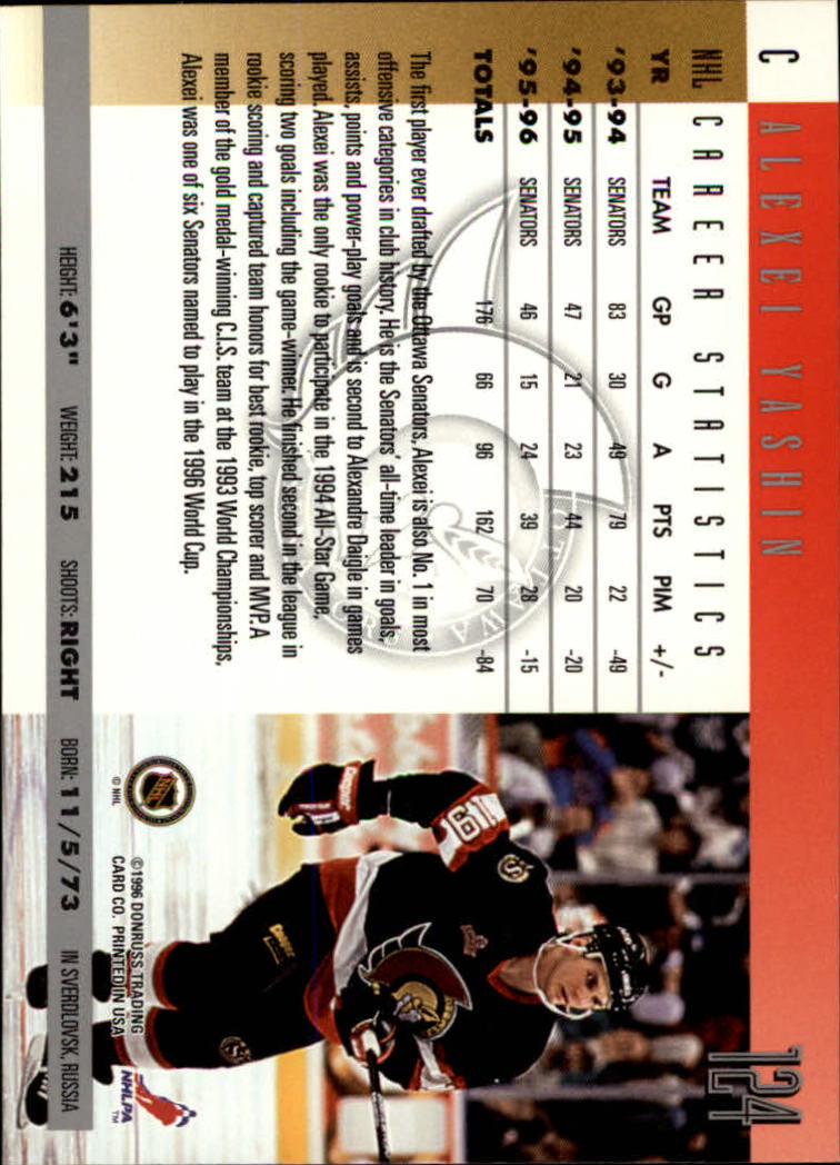 A5561- 1996-97 Donruss Hockey Cards 1-240 +Rookies -You Pick- 15+ FREE US SHIP - Picture 213 of 437