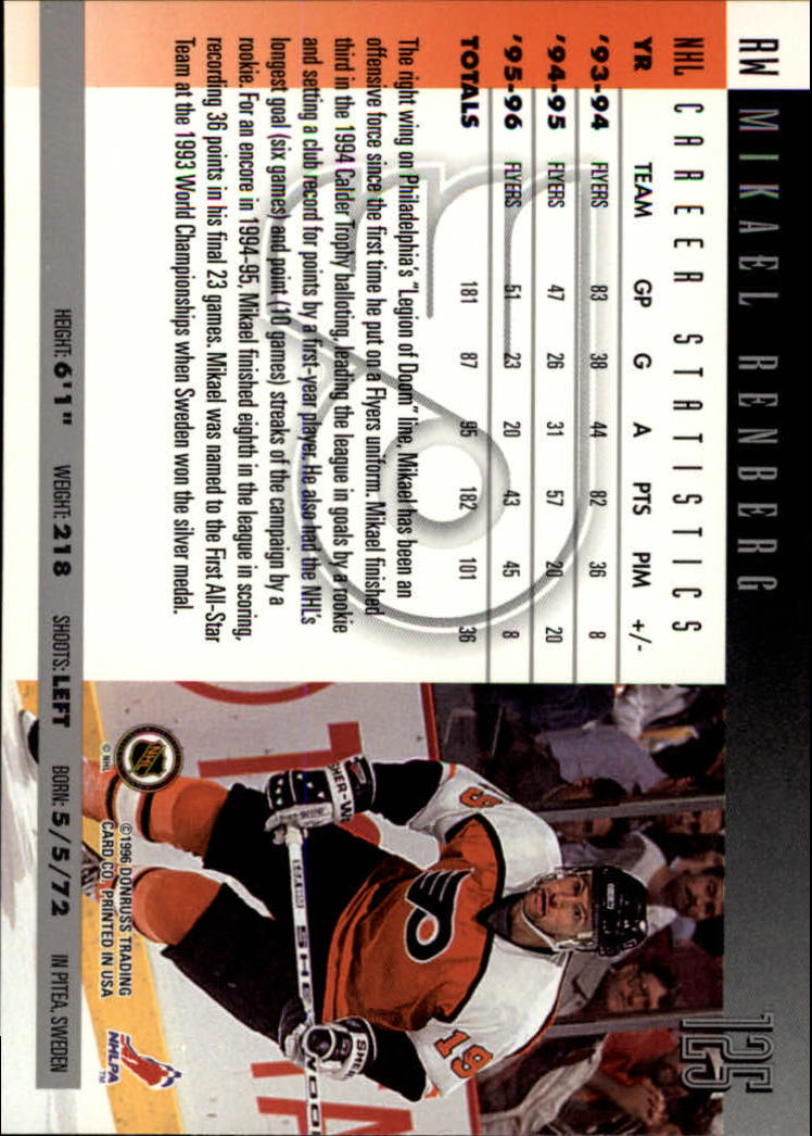 A5561- 1996-97 Donruss Hockey Cards 1-240 +Rookies -You Pick- 15+ FREE US SHIP - Picture 215 of 437