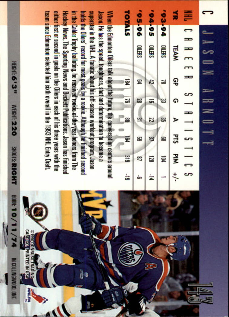 A5561- 1996-97 Donruss Hockey Cards 1-240 +Rookies -You Pick- 15+ FREE US SHIP - Picture 251 of 437