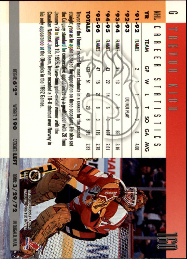A5561- 1996-97 Donruss Hockey Cards 1-240 +Rookies -You Pick- 15+ FREE US SHIP - Picture 283 of 437
