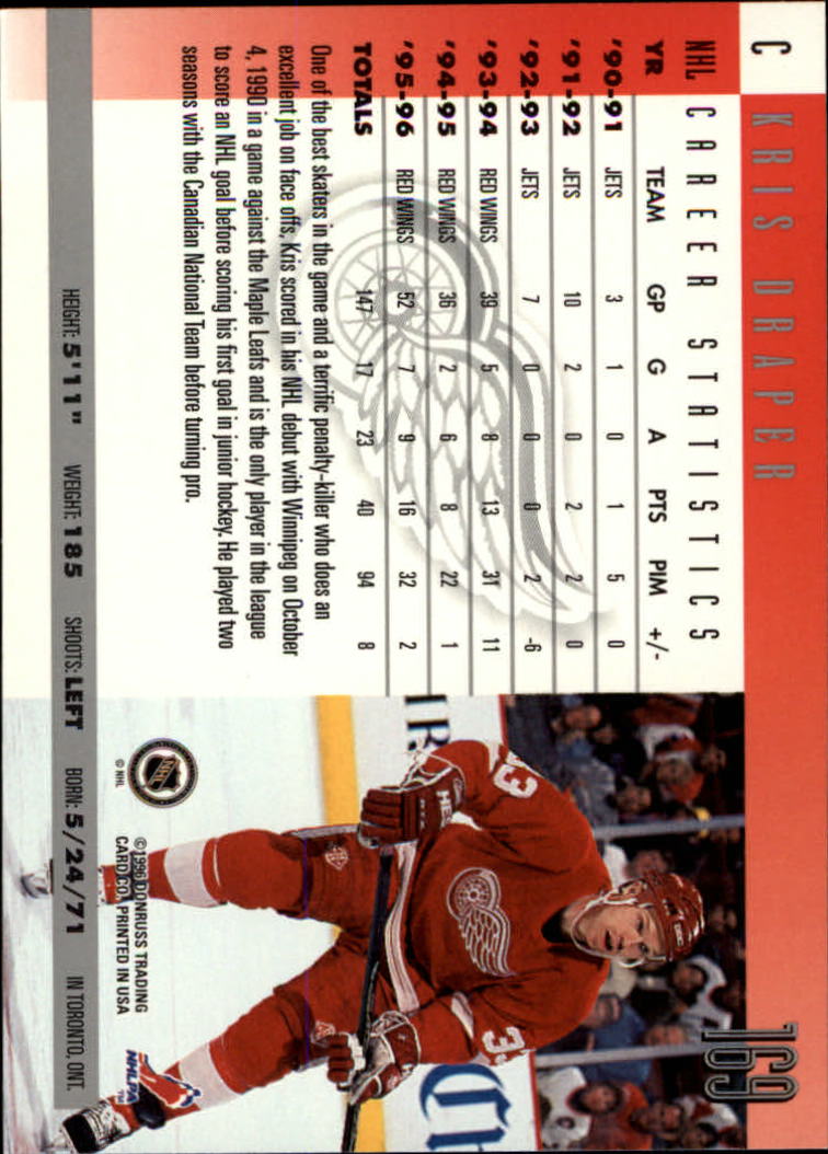 A5561- 1996-97 Donruss Hockey Cards 1-240 +Rookies -You Pick- 15+ FREE US SHIP - Picture 299 of 437