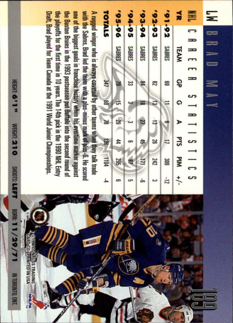 A5561- 1996-97 Donruss Hockey Cards 1-240 +Rookies -You Pick- 15+ FREE US SHIP - Picture 337 of 437