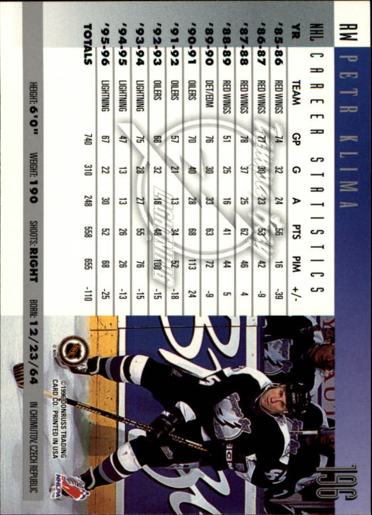 A5561- 1996-97 Donruss Hockey Cards 1-240 +Rookies -You Pick- 15+ FREE US SHIP - Picture 349 of 437