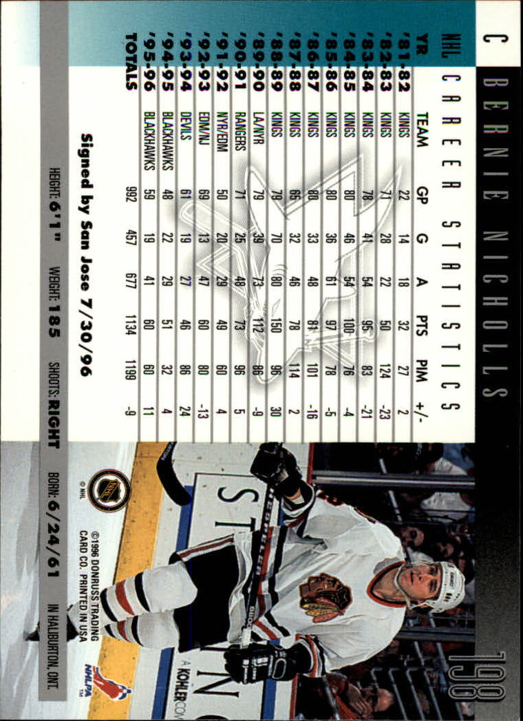 A5561- 1996-97 Donruss Hockey Cards 1-240 +Rookies -You Pick- 15+ FREE US SHIP - Picture 351 of 437
