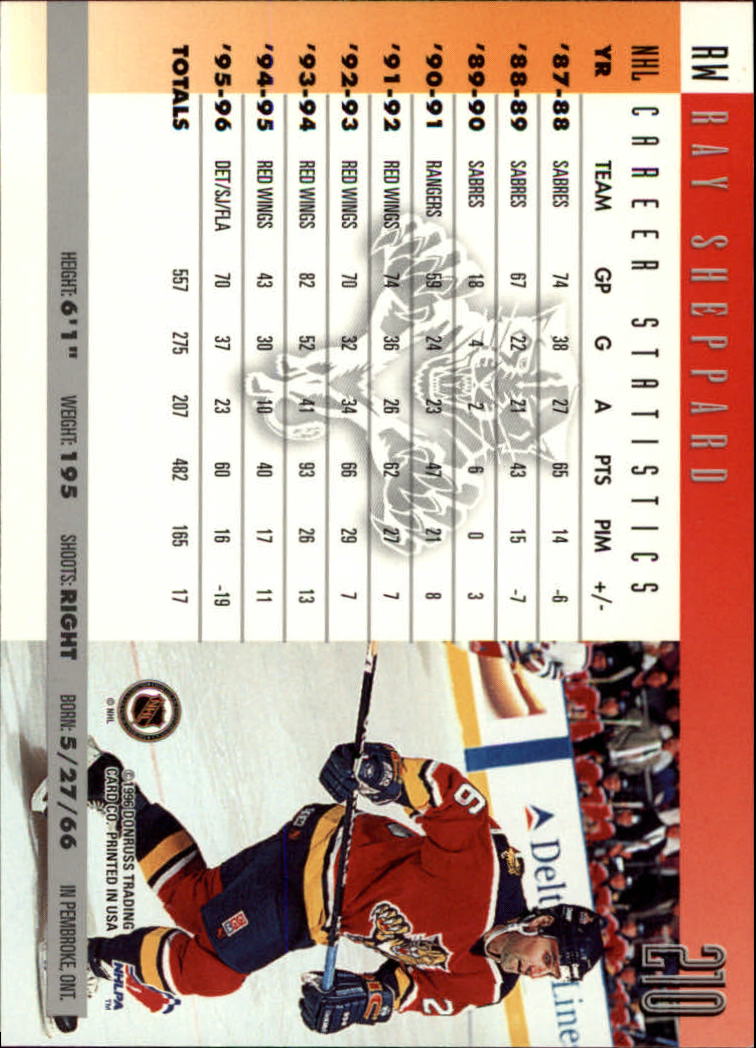 A5561- 1996-97 Donruss Hockey Cards 1-240 +Rookies -You Pick- 15+ FREE US SHIP - Picture 375 of 437