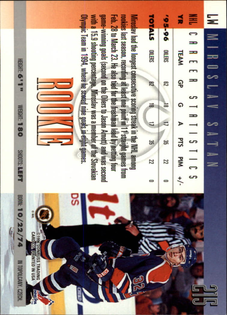 A5561- 1996-97 Donruss Hockey Cards 1-240 +Rookies -You Pick- 15+ FREE US SHIP - Picture 385 of 437