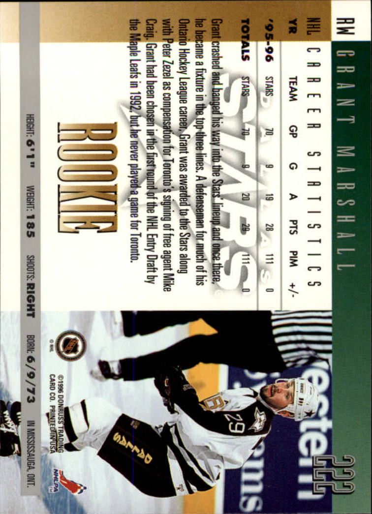 A5561- 1996-97 Donruss Hockey Cards 1-240 +Rookies -You Pick- 15+ FREE US SHIP - Picture 397 of 437