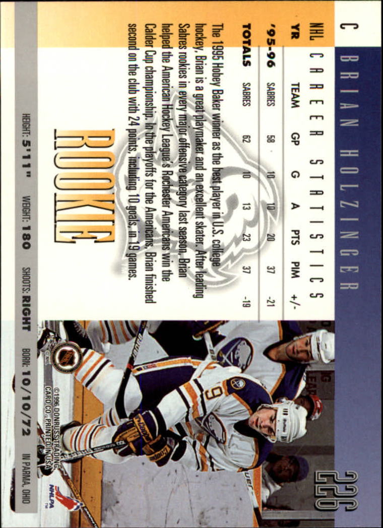 A5561- 1996-97 Donruss Hockey Cards 1-240 +Rookies -You Pick- 15+ FREE US SHIP - Picture 405 of 437