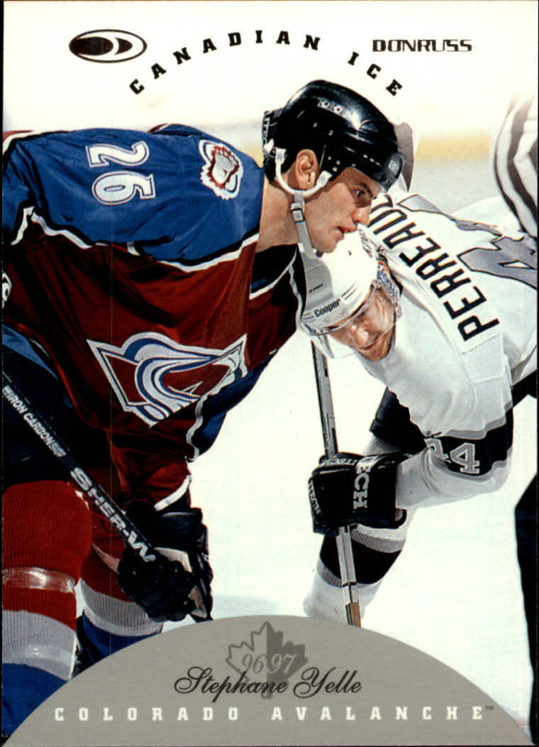 1996-97 Donruss Canadian Ice #45 Stephane Yelle