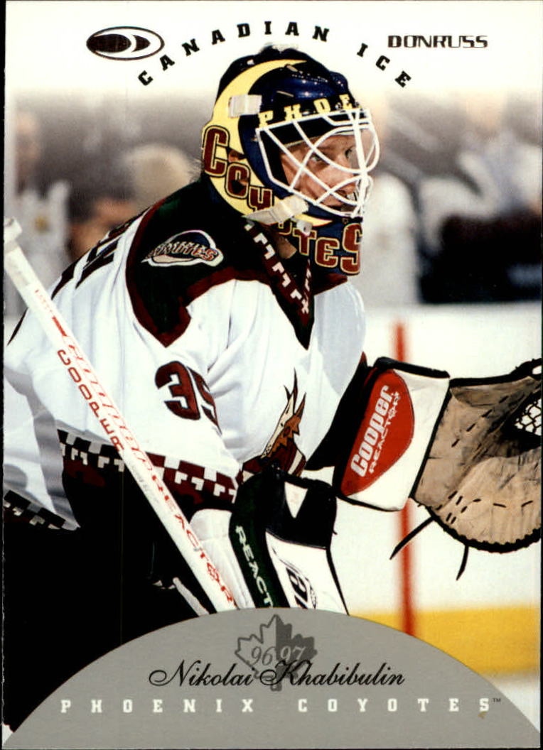 1996-97 Donruss Canadian Ice #95 Nikolai Khabibulin